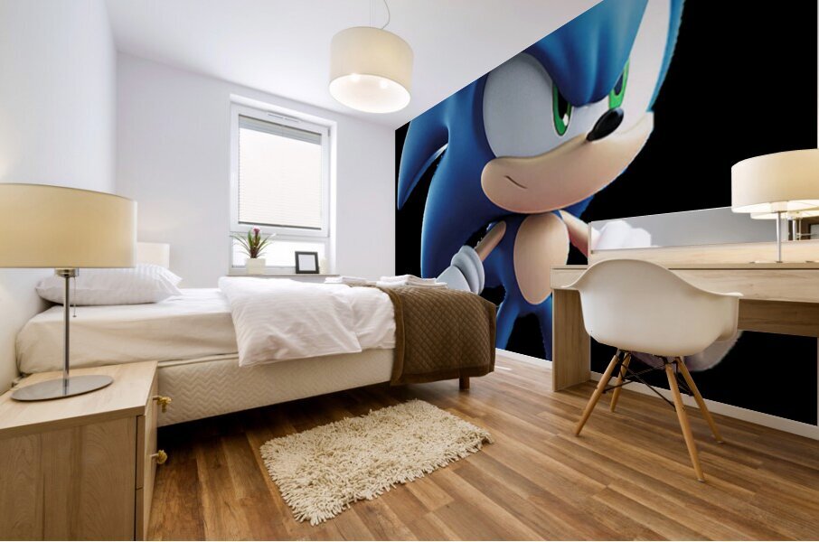Sonic 10 Mural print