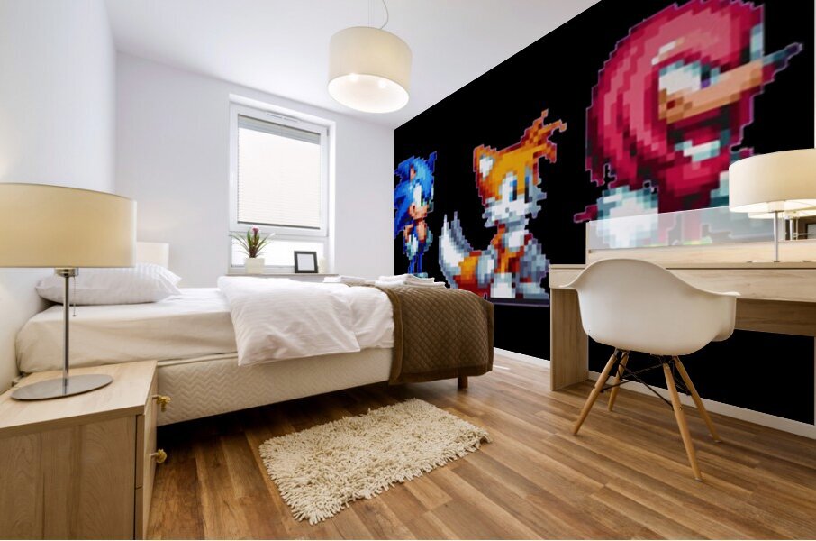 Sonic 11 Mural print