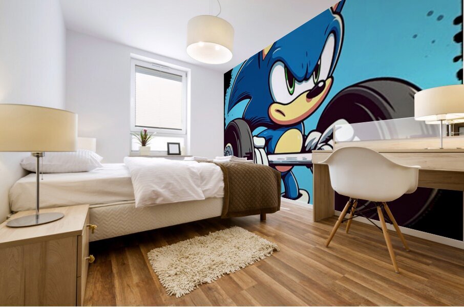 Sonic 19 Mural print