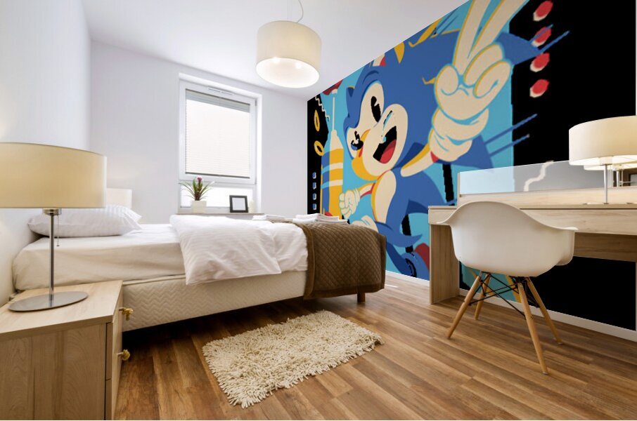 Sonic 22 Mural print