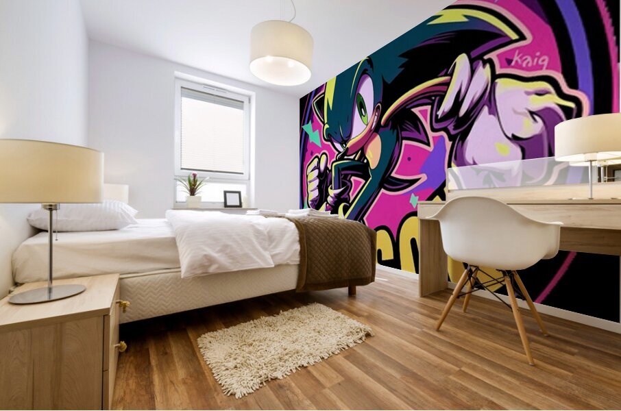 Sonic 25 Mural print