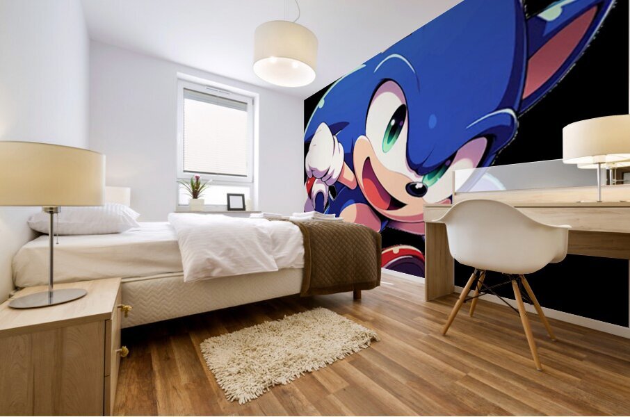 Sonic 27 Mural print