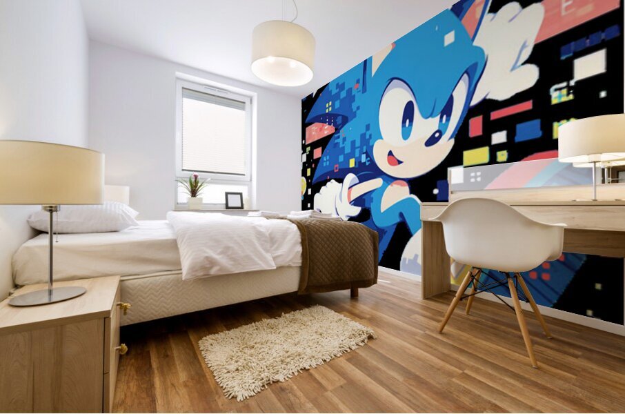 Sonic 28 Mural print