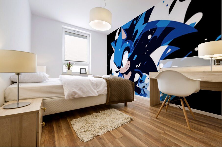 Sonic 32 Mural print