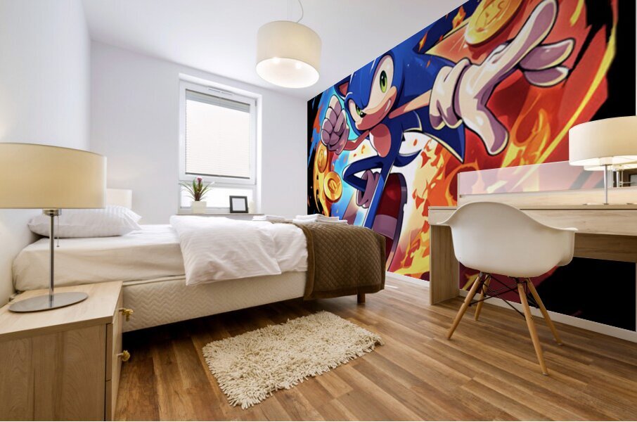 Sonic 33 Mural print