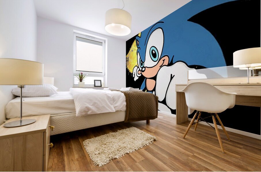 Sonic 34 Mural print
