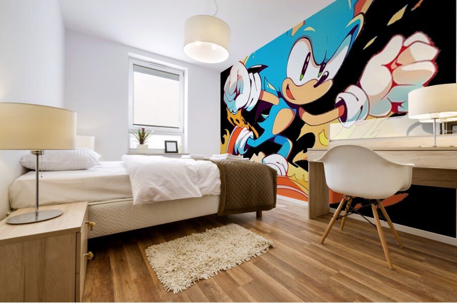 Sonic 35 Mural print
