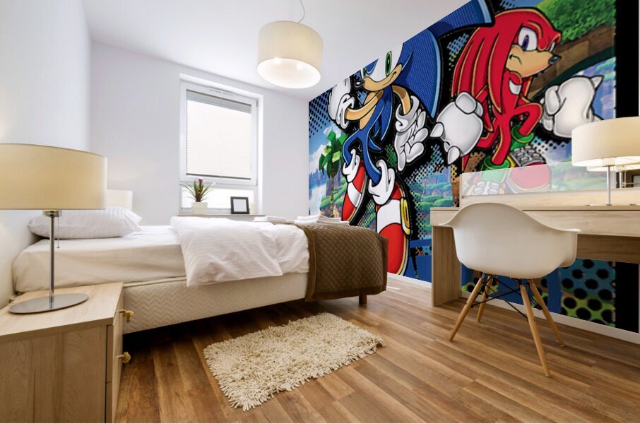 Sonic 36 Mural print