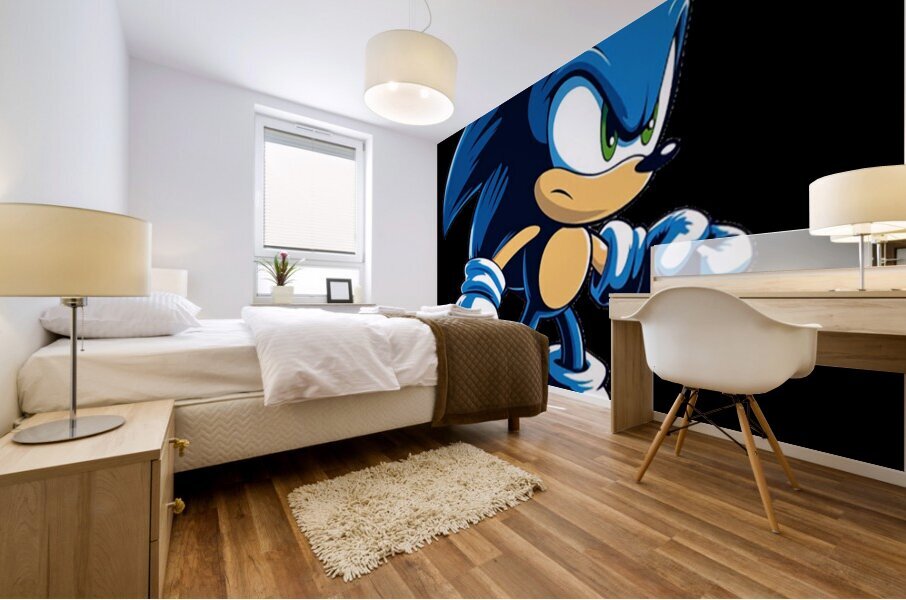 Sonic 37 Mural print