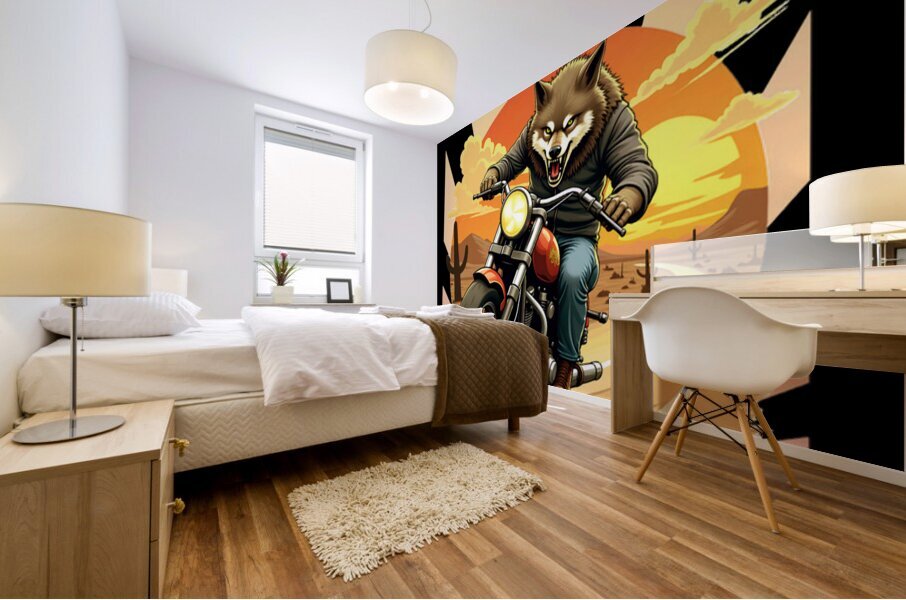 Steppenwolf 8 Mural print