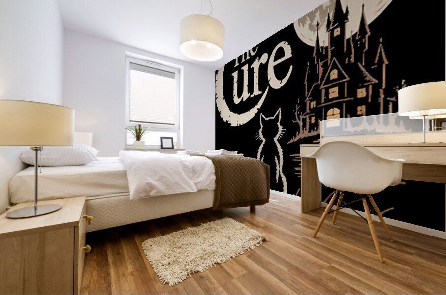 The Cure 3 Mural print