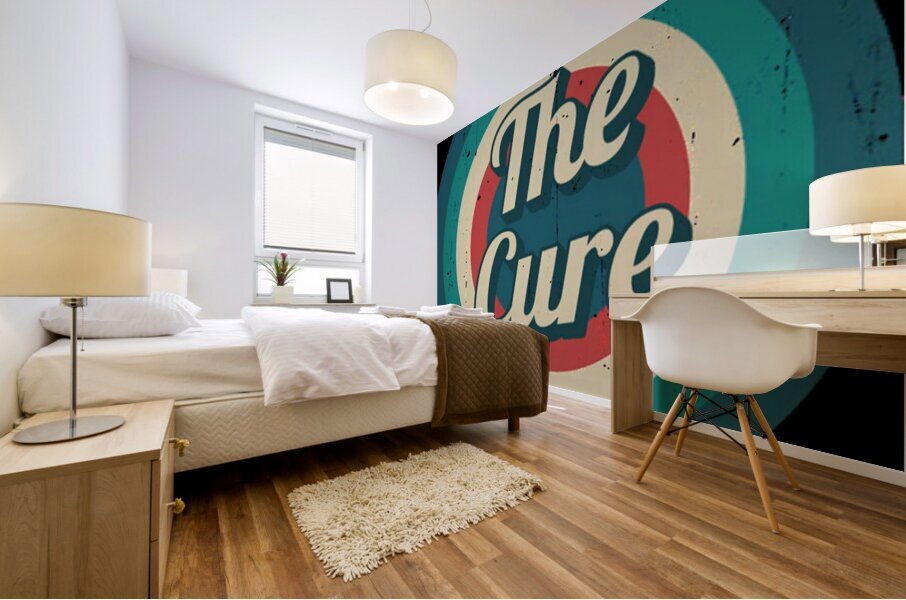 The Cure 5 Mural print
