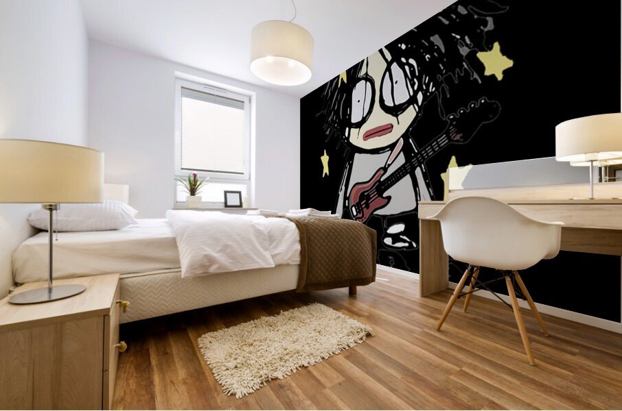 The Cure 17 Mural print