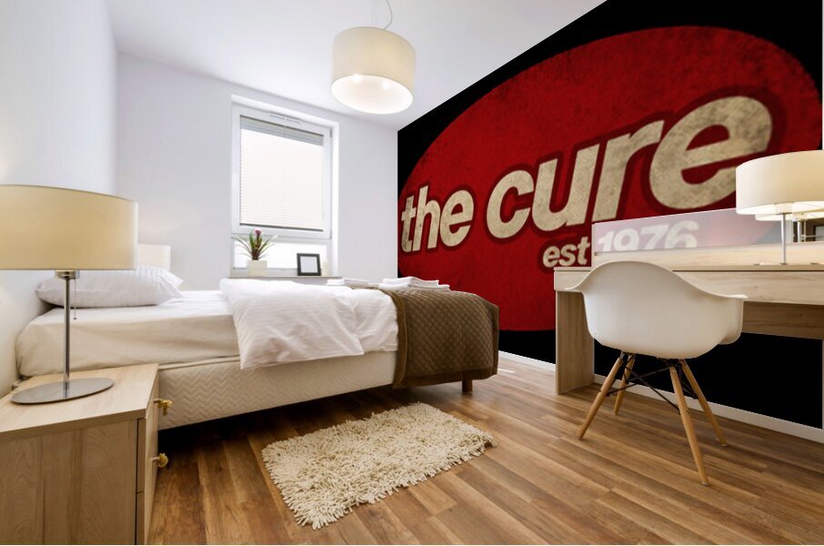 The Cure 24 Mural print