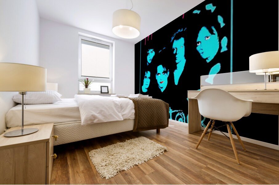The Cure 55 Mural print