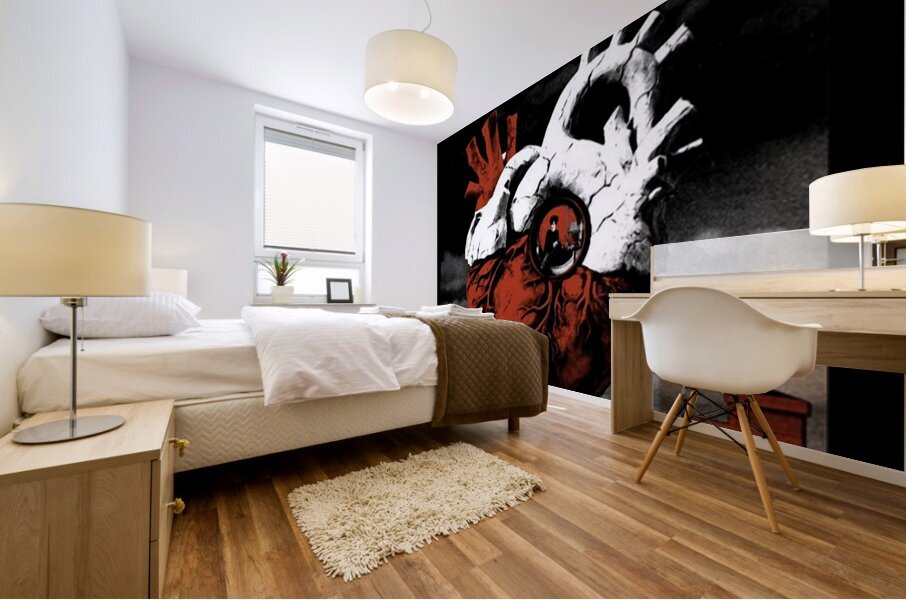 The Cure 12 Mural print