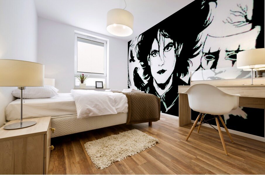 The Cure 22 Mural print