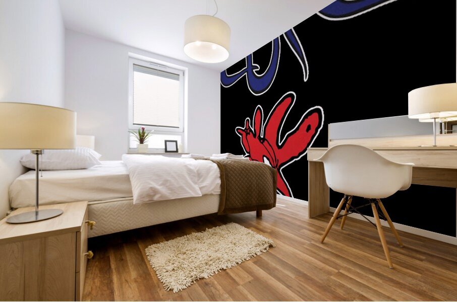 The Cure 42 Mural print