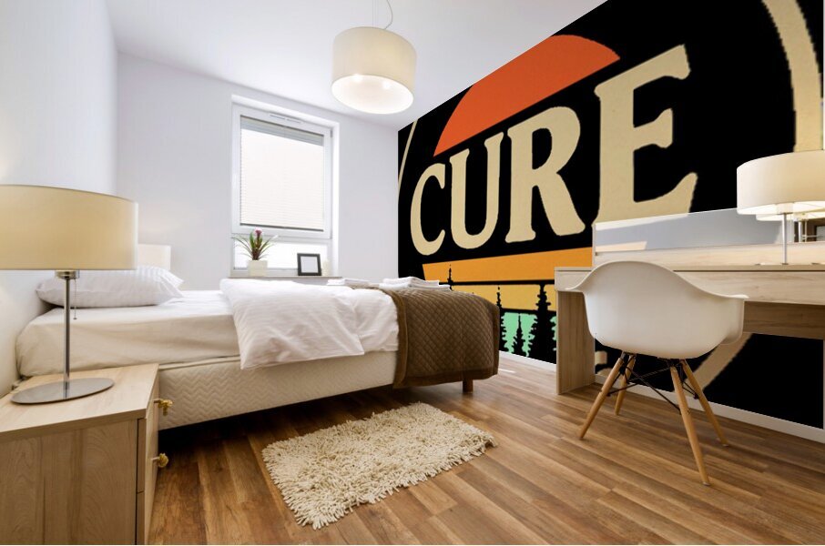 The Cure 54 Mural print