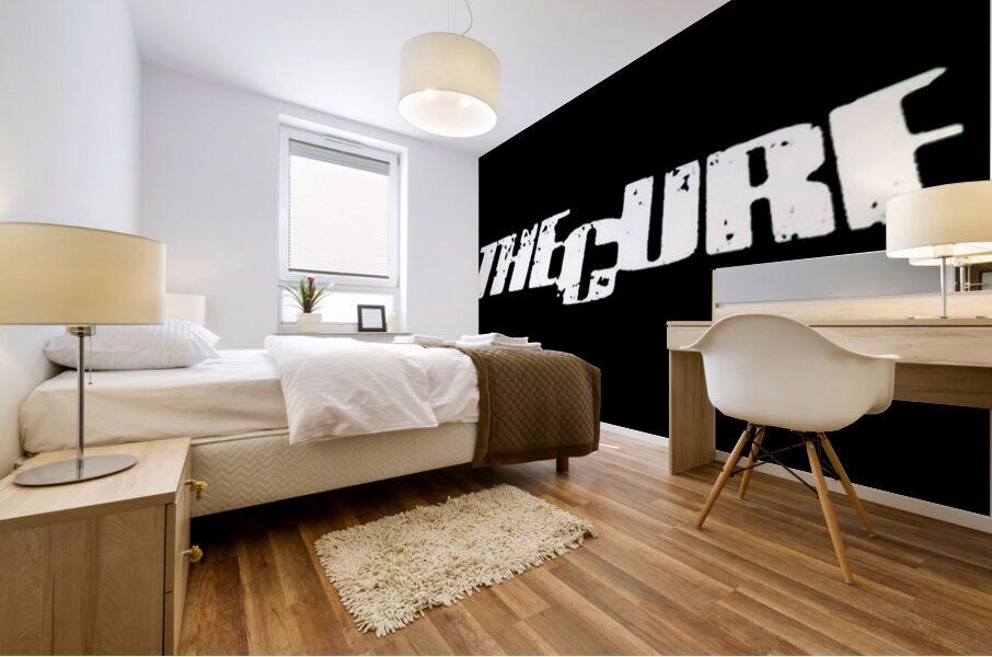 The Cure 9 Mural print