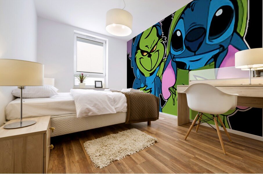 The Grinch 13 Mural print