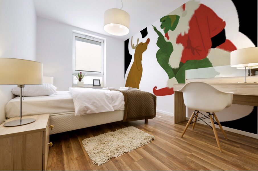 The Grinch 27 Mural print