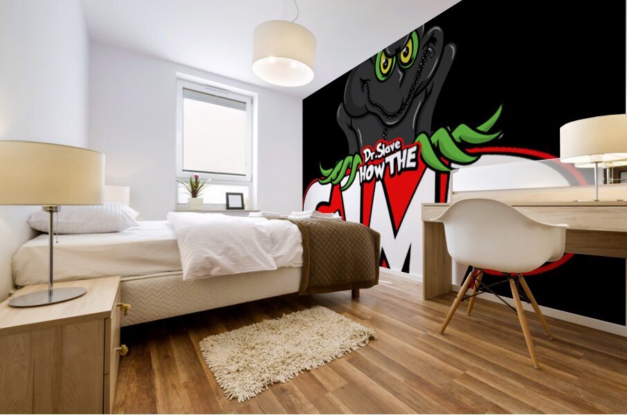 The Grinch 33 Mural print