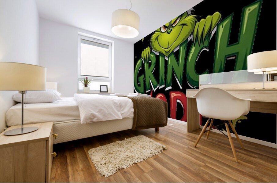The Grinch 45 Mural print