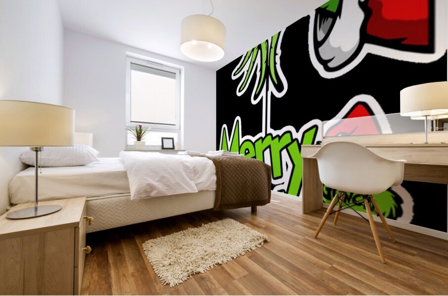 The Grinch 57 Mural print