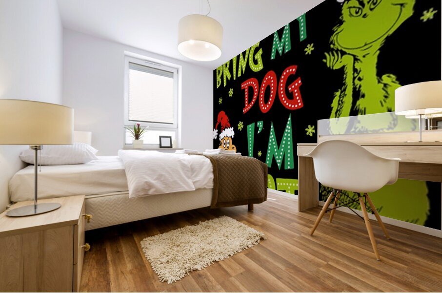 The Grinch 1 Mural print