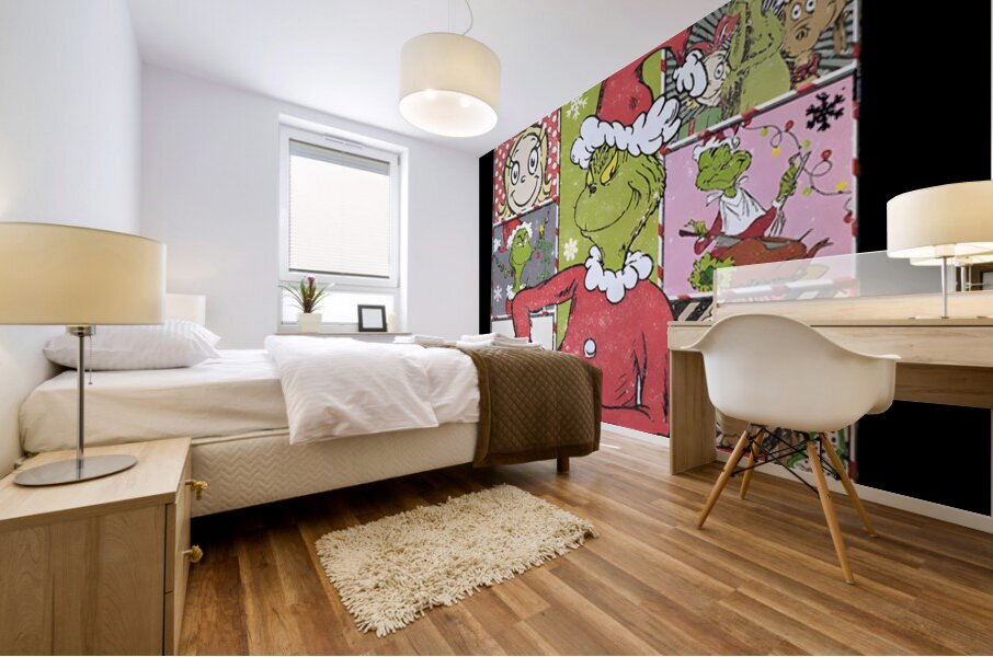 The Grinch 16 Mural print