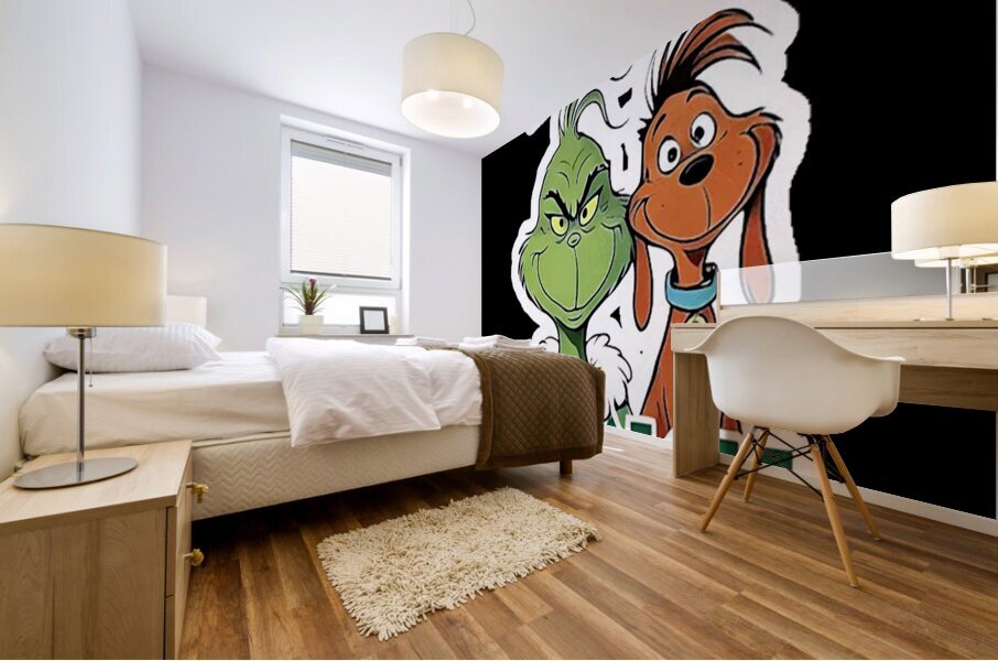 The Grinch 27 Mural print