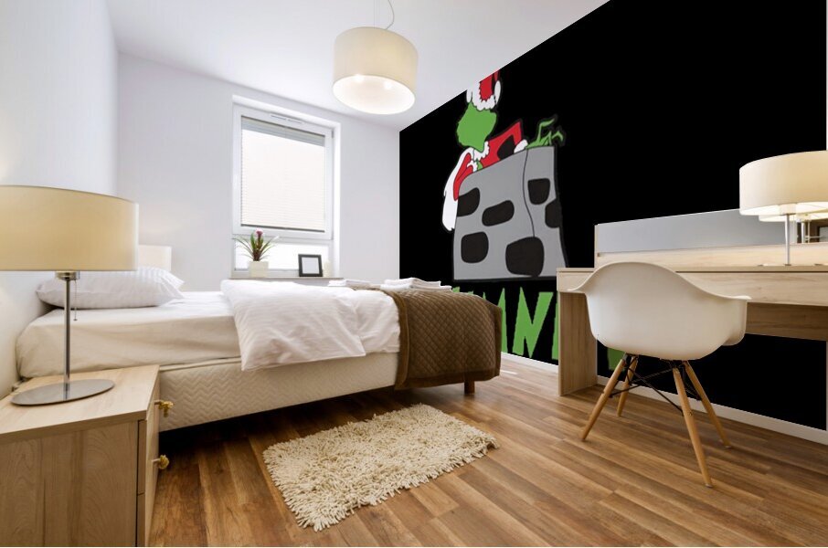 The Grinch 42 Mural print