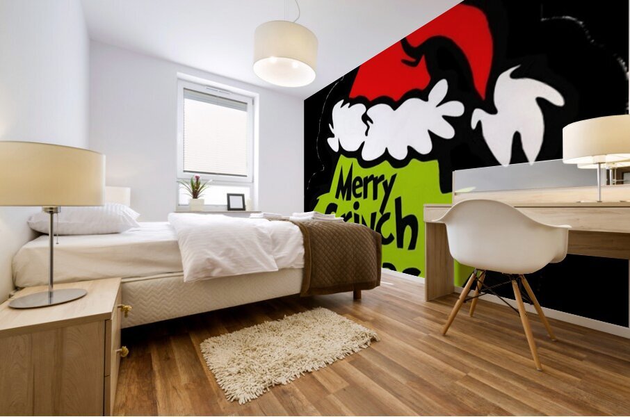 The Grinch 45 Mural print