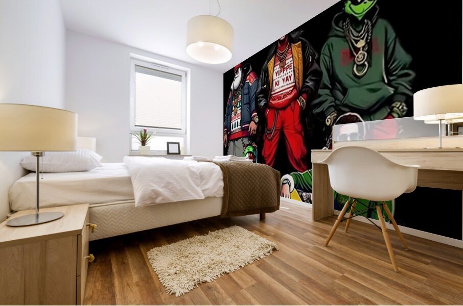 The Grinch 1 Mural print