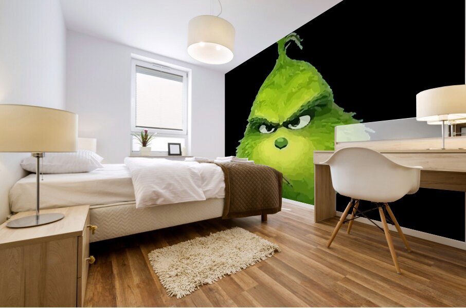 The Grinch 2 Mural print