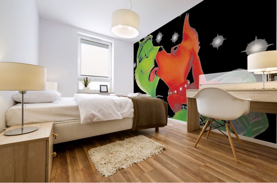 The Grinch 19 Mural print