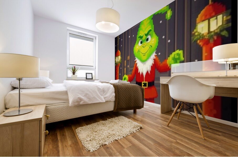 The Grinch 22 Mural print