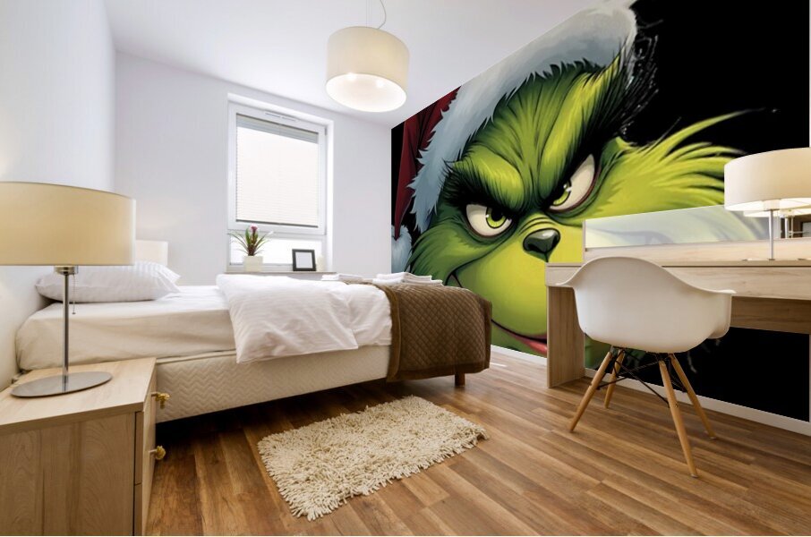The Grinch 28 Mural print