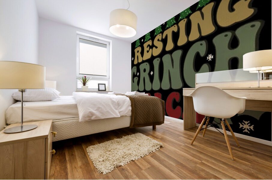 The Grinch 32 Mural print