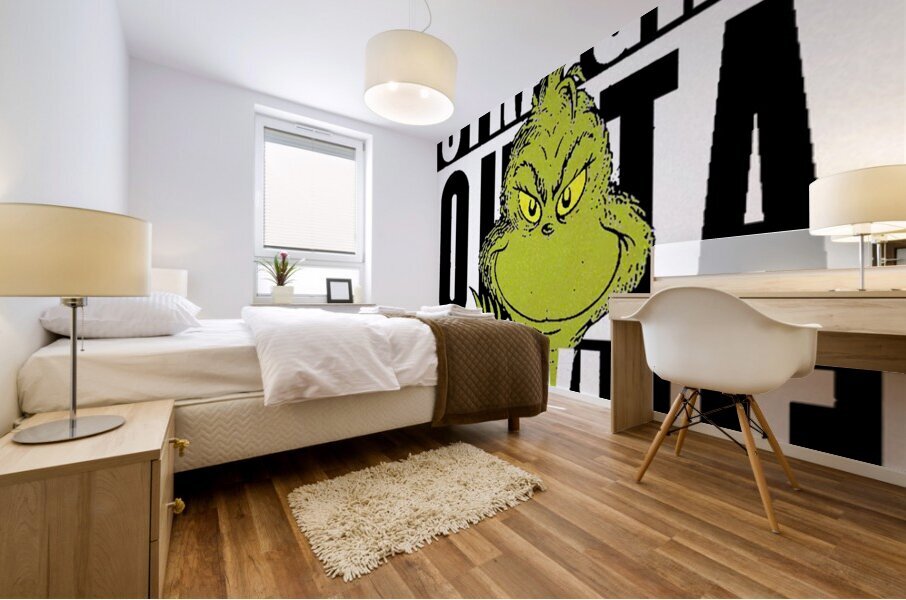 The Grinch 33 Mural print