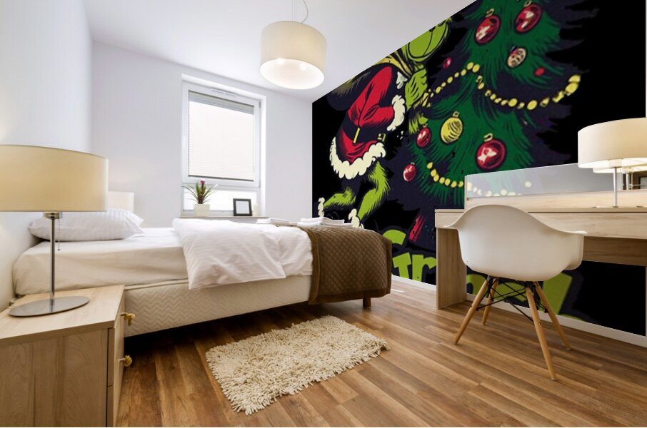 The Grinch 38 Mural print