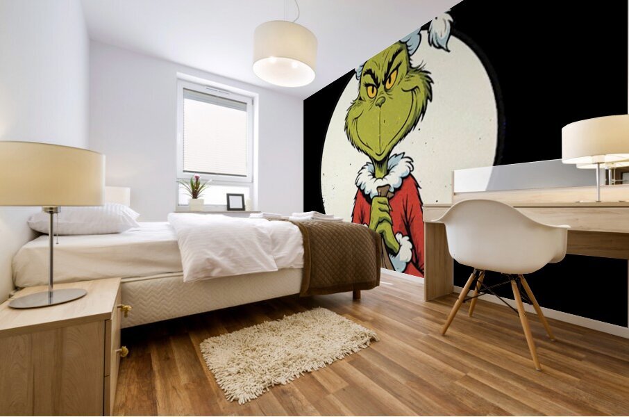 The Grinch 45 Mural print