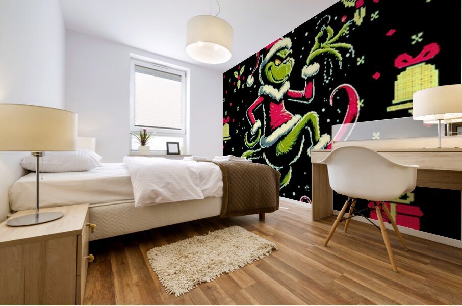 The Grinch 46 Mural print