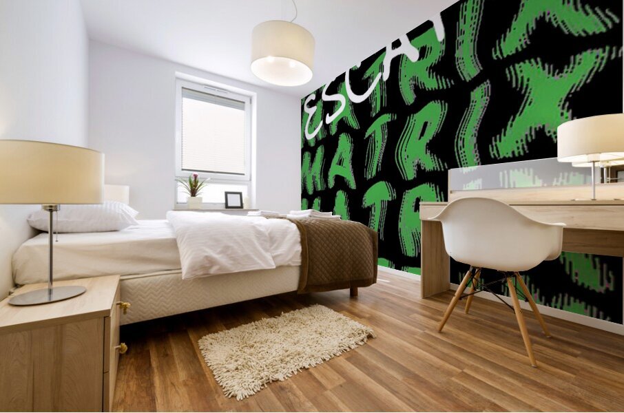 The Matrix 3 Mural print