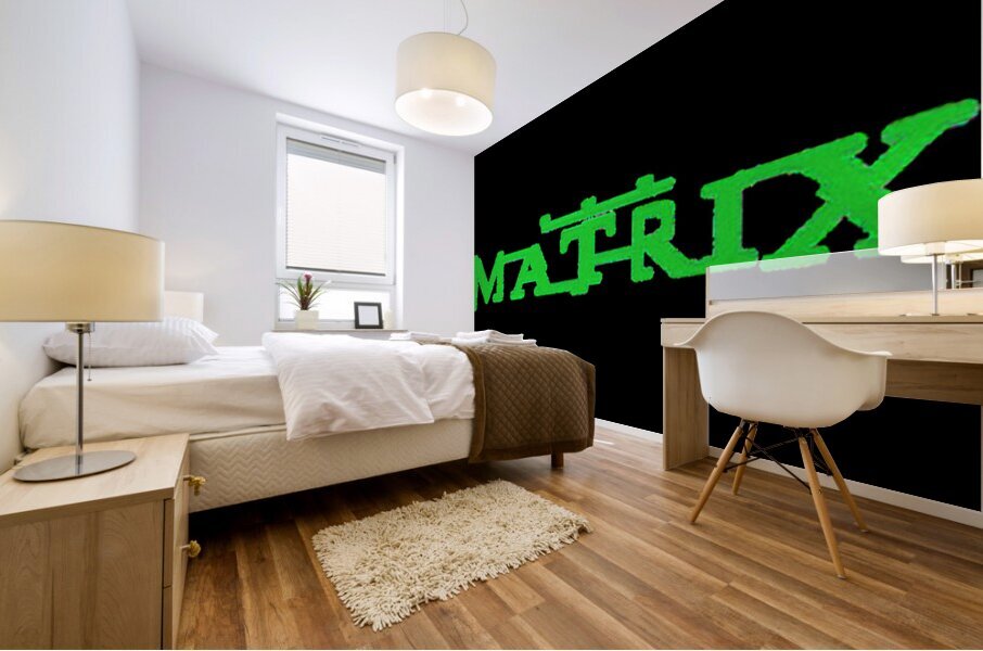 The Matrix 12 Mural print