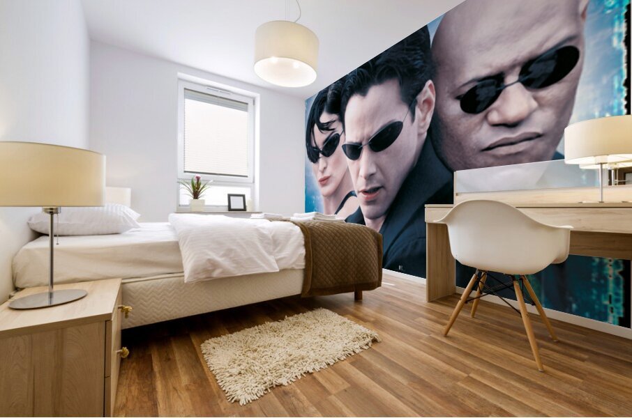 The Matrix 17 Mural print