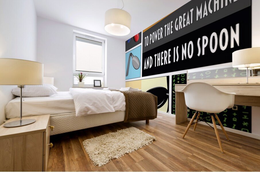 The Matrix 19 Mural print