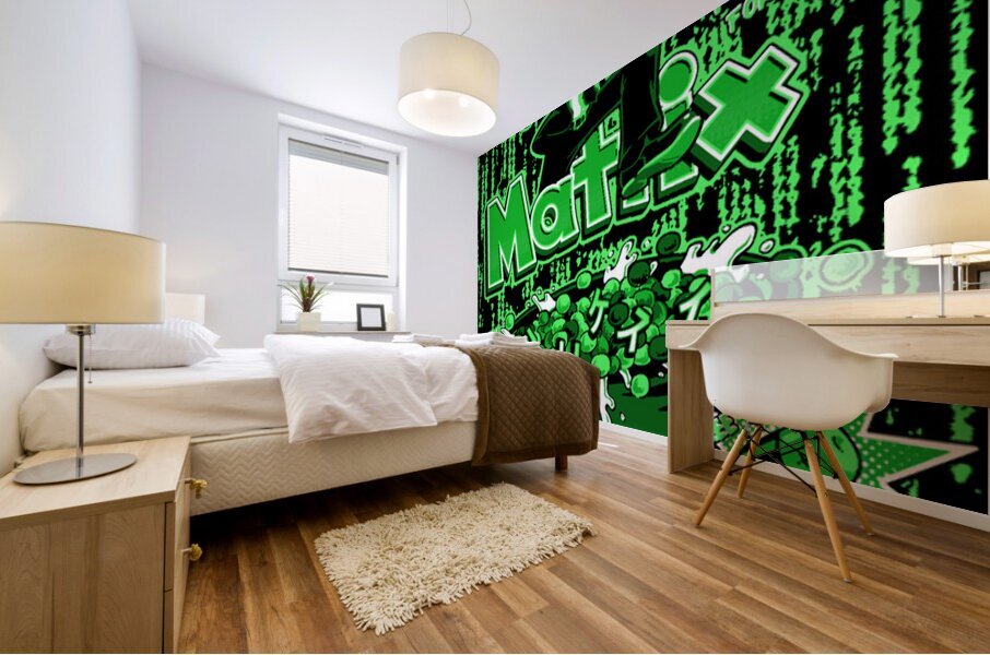 The Matrix 22 Mural print