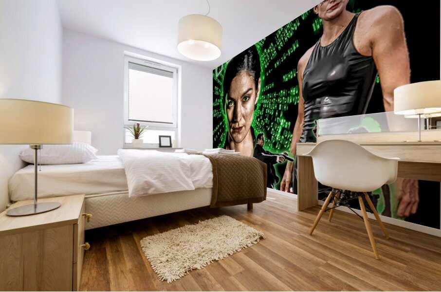 The Matrix 30 Mural print